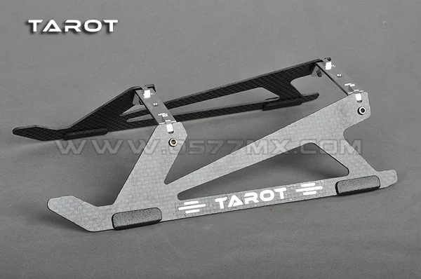 CF Carbon Fiber Landing Skid Set for Trex 450 450PRO 470 450L 480 470L RC Helicopter Heli Tarot Align Turnigy KDS GL470 TL2775