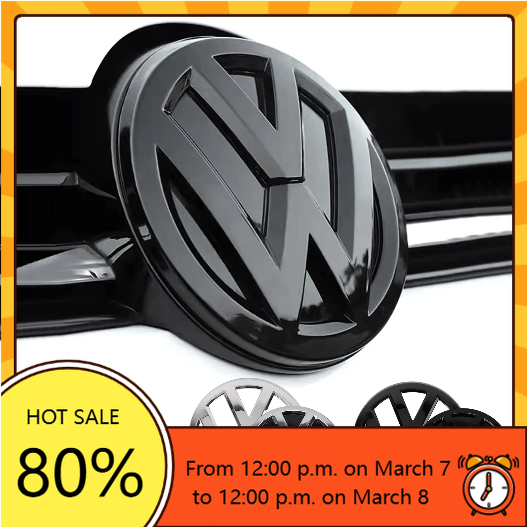 

Для VW Volkswagen Jetta MK5 Golf 1/2 шт. Для Volkswagen VW Golf 7 MK7 2014 2015 2017 2016 Автомобильный передний капот гриль задний багажник Emble