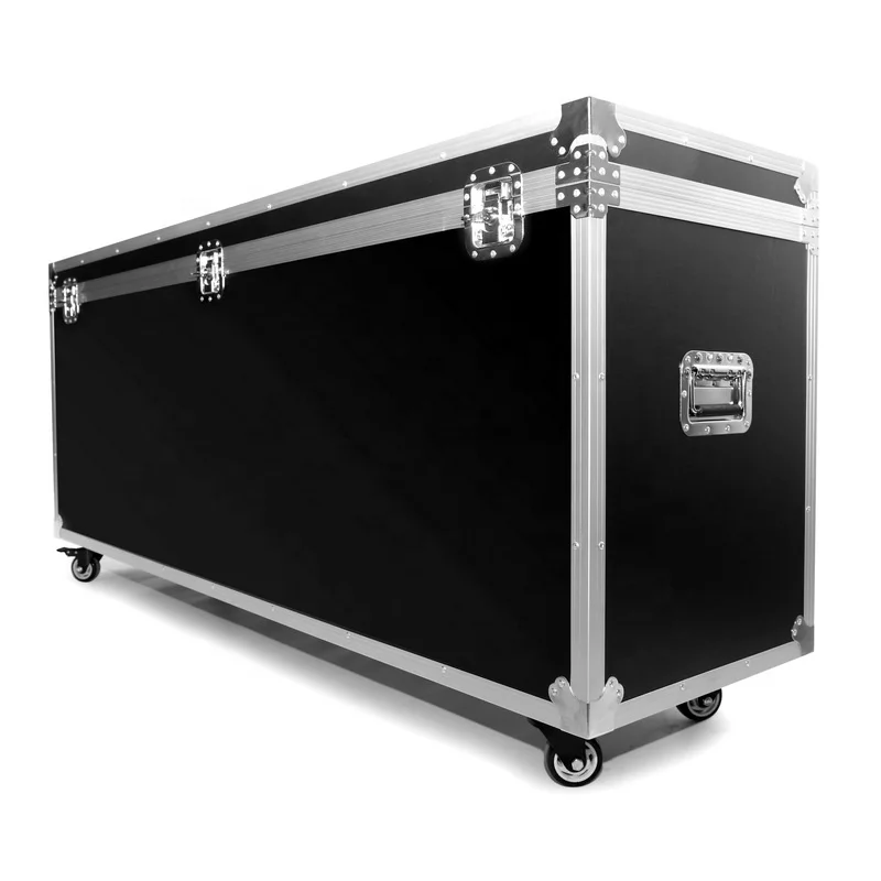 Large Space Aluminium Flight Case with Wheels