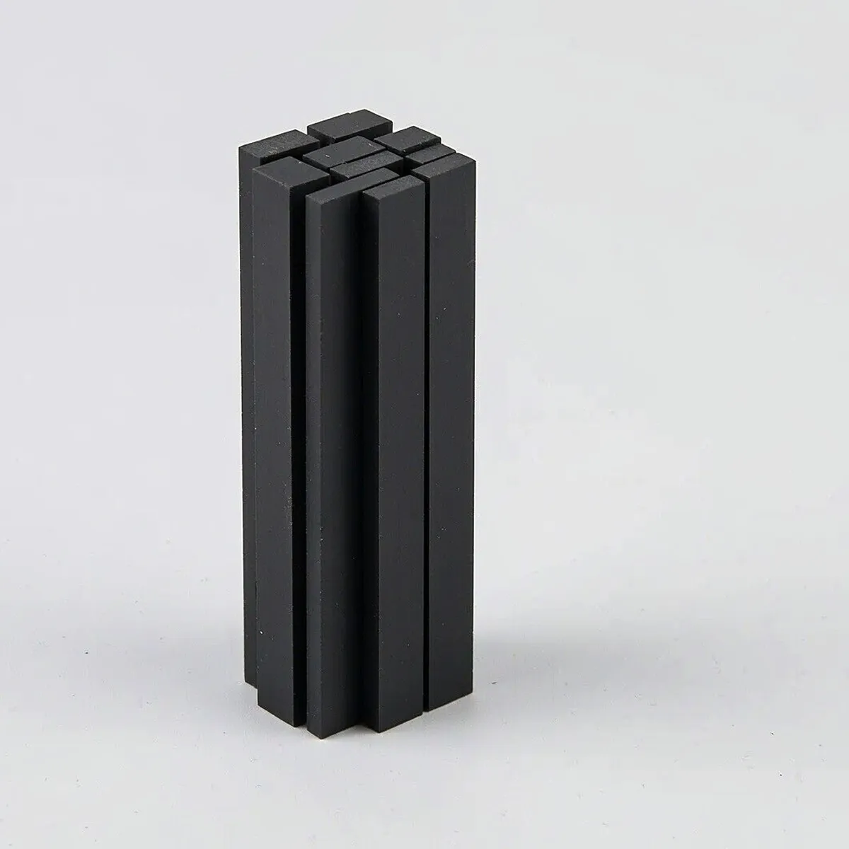 2/4pcs Thickness 2/3/4/5/6/8/10/12/15/20mm Black Wear-resistant PP Plastic Square Strip Processing Zero Cutting Length 500mm