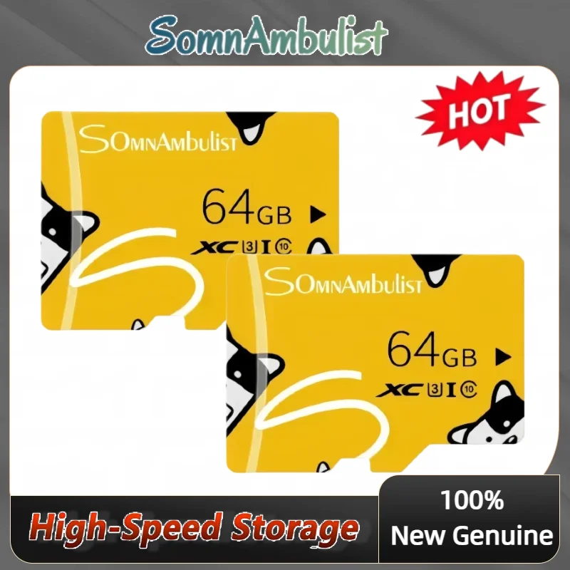 

SomnAmbulist Memory Card 32GB 64GB High Speed Mini TF Card C10 U3 A1 for Drone Audio Surveillance Device TF Card