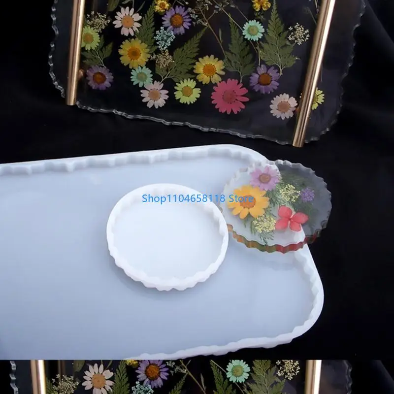 Irregular Plate Epoxy Resin Casting Mould DIY Home Decor Unique Gift