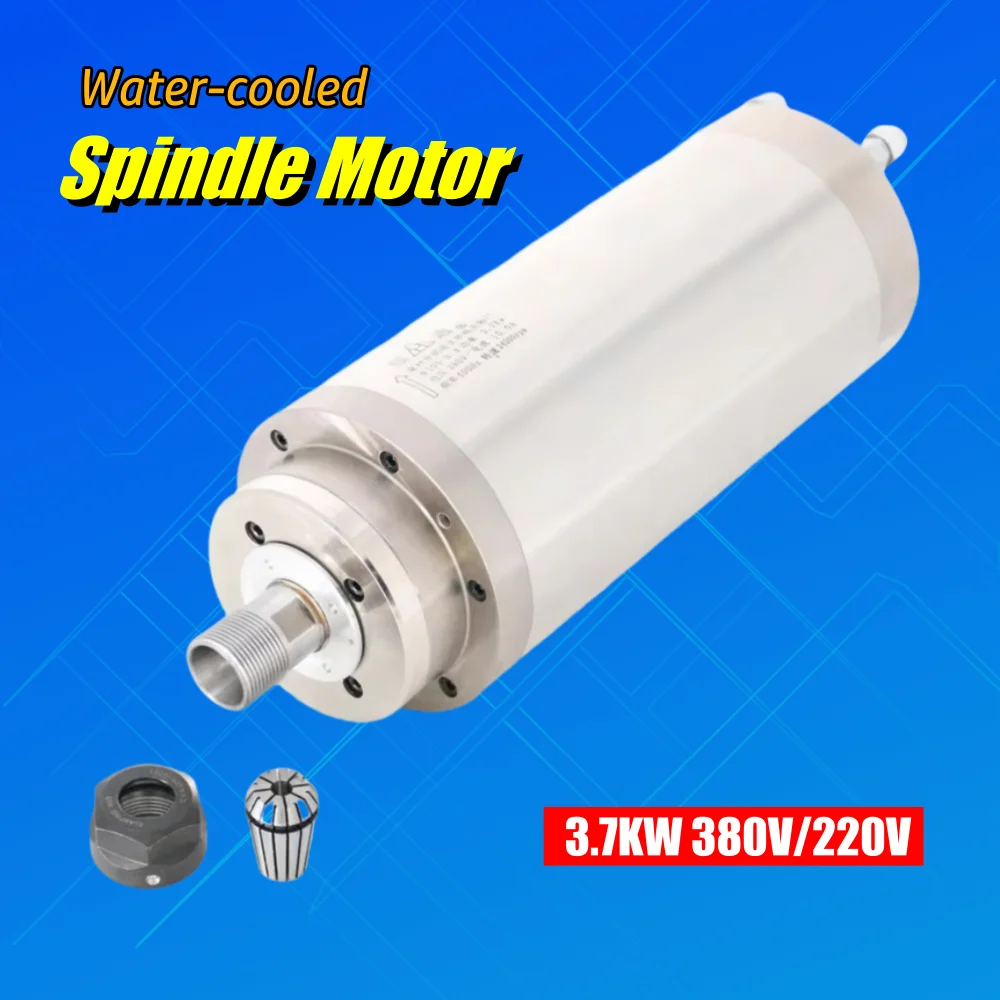 High Stability Quality 3.7KW 380V/220V Water-cooled Spindle Motors for CNC Engraving Machine Spindle CNC Router Waterproof Tools