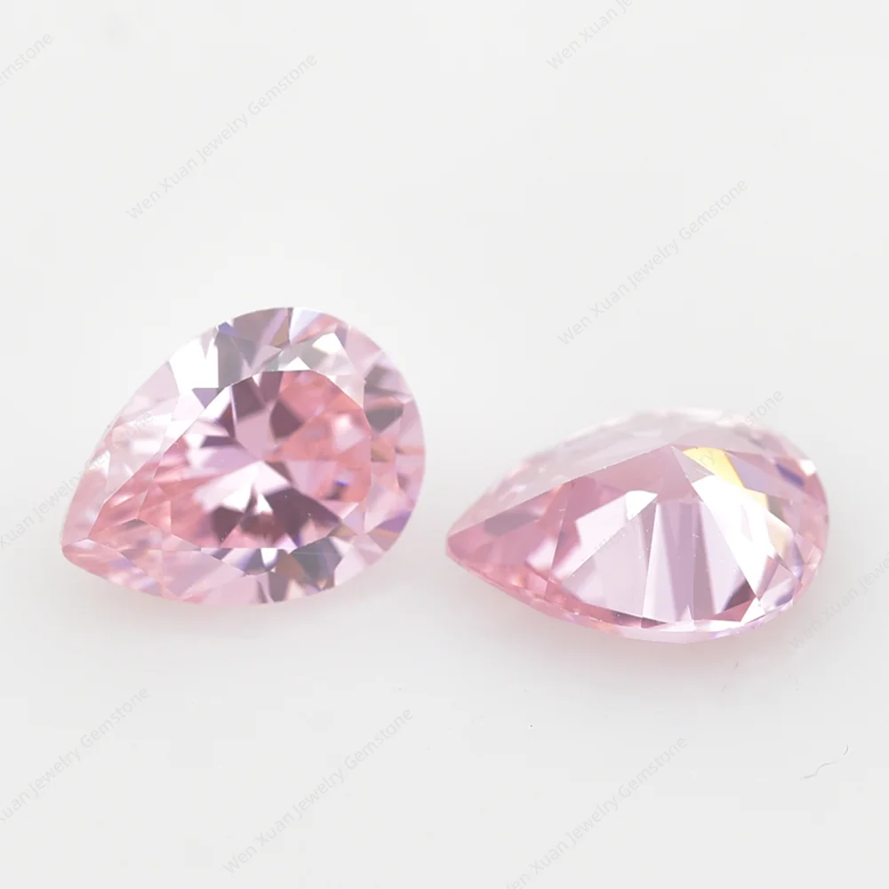 Pear Shaped Loose Cubic Zirconia AAAAA CZ Stone 2x3mm~13x18mm High Quality for Jewelry Beads