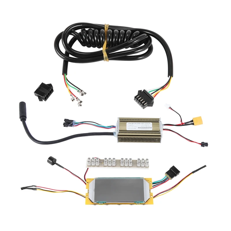 Electric Scooter Display Screen + 36V Motherboard Controller +Cable Set Replacement Accessories For Kugoo S1 S2 S3