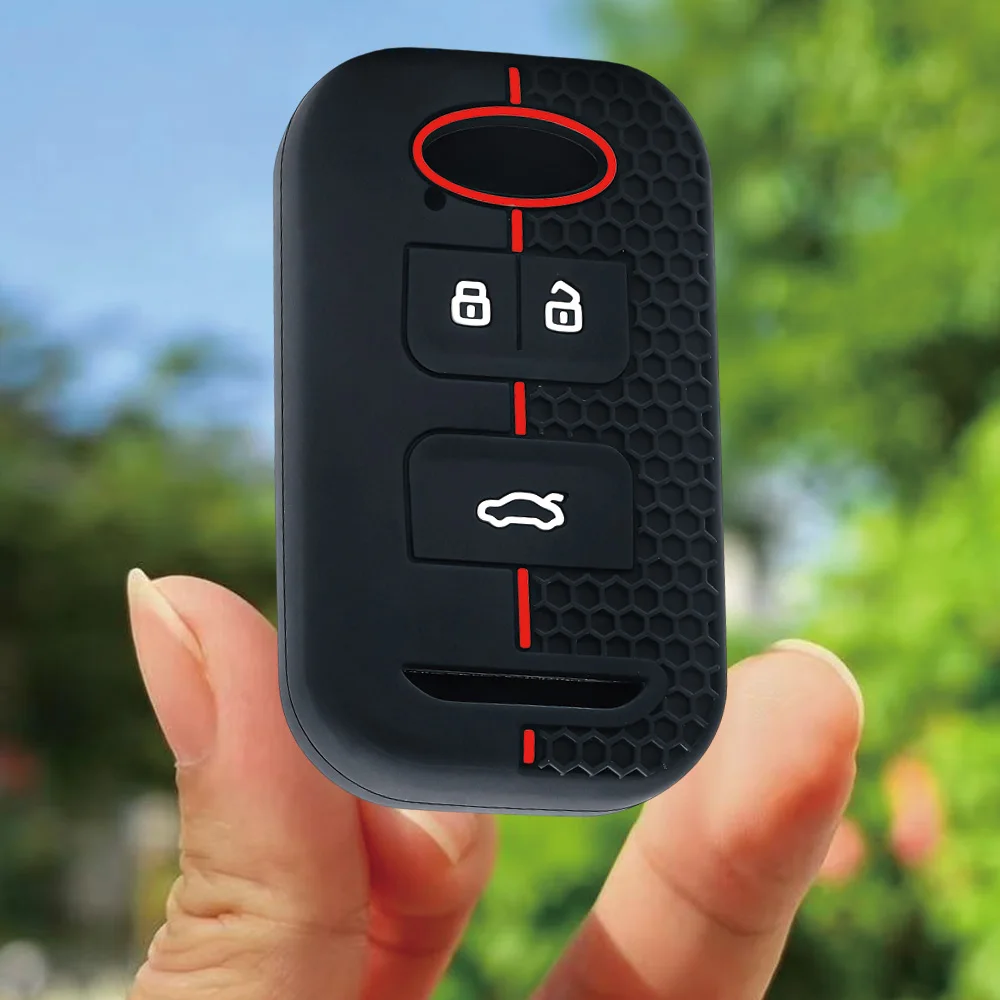 3 Buttons Silicone Car Key Case For Chery Tiggo 4 Pro 2022 3 Pro Tiggo 8 7 5 4 3 5X Arrizo 5 Cheri Tigo Remote Fob Protect Case