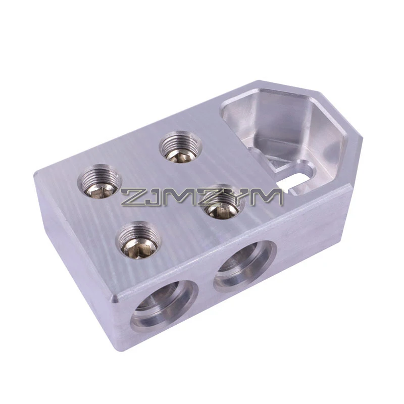 Aluminum Alloy Audio 0 Gauge Top Post 4 Way 6 Way Heavy Duty Positive and Negative Battery Terminals