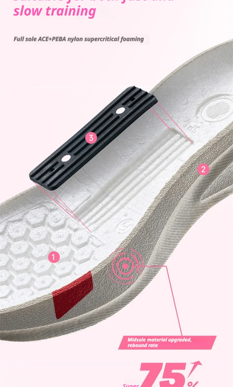 XTEP 2000km PRO Damen-Laufschuhe 2026 Frühling Gedämpfte Stabilität Komfort Leichte Damen-Sportschuhe 874218110043 – Detail 7