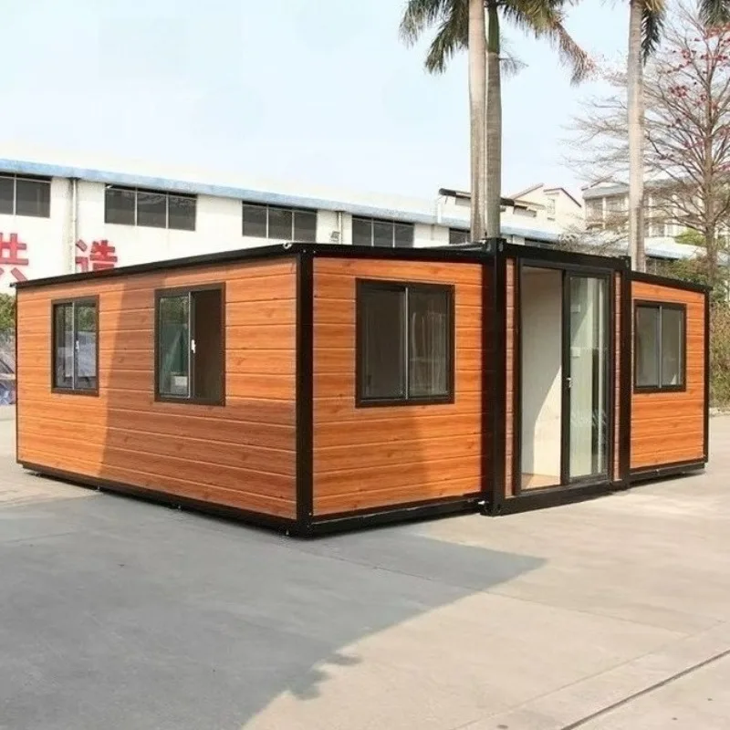 Mobile Trailer Prefab Tiny House Portable Customized Folding Room Expandable Container House Hot Sale in America