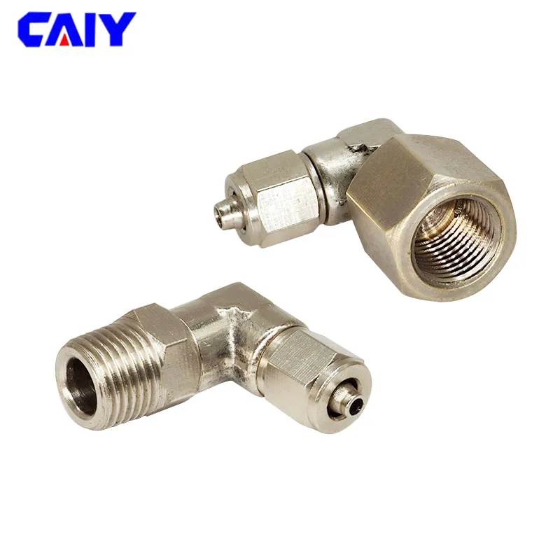 Pneumatic Rotary Fittings Air Fitting 4 6 8 10 12 mm Thread 1/8 3/8 1/2\