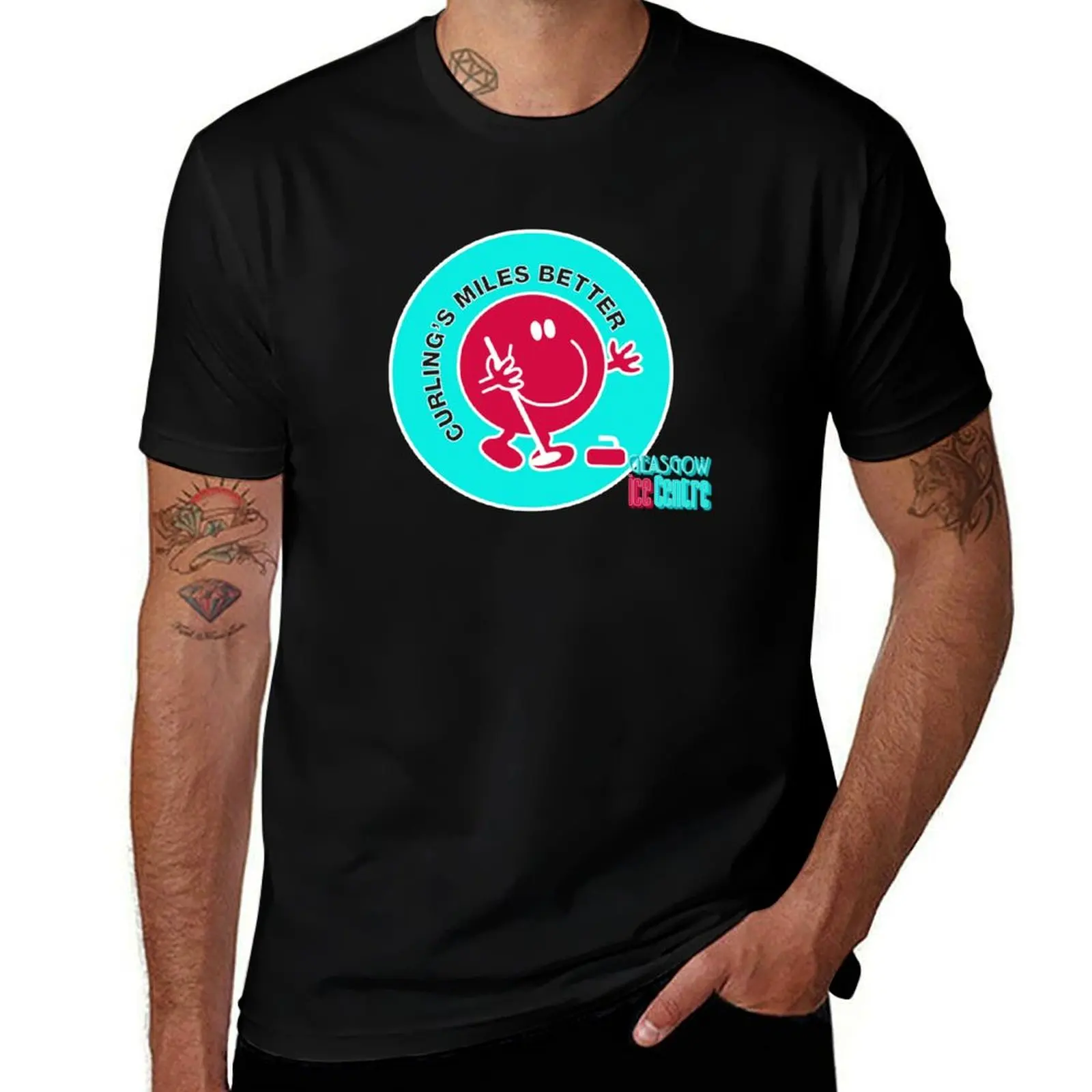 

Curling's Miles Better T-Shirt T-shirts man man t shirt plus sizes plain anime shirts men