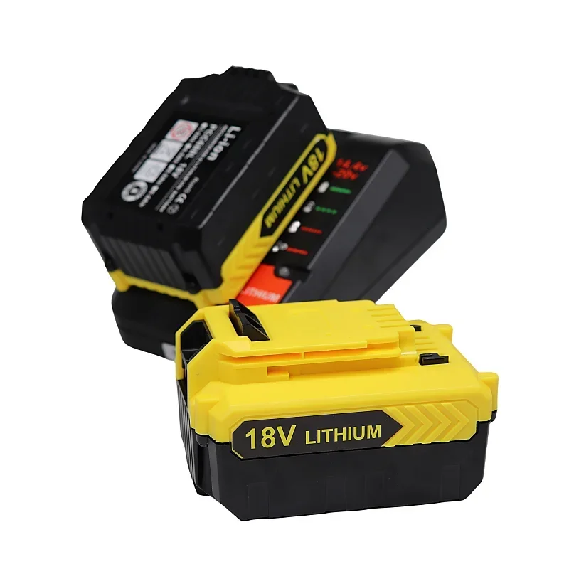 Imagem -05 - Bateria de Substituição 18v 20v Max para Stanley Sb202 Sb204 Sb206 6.0ah Lithium Ion Battery And Charger