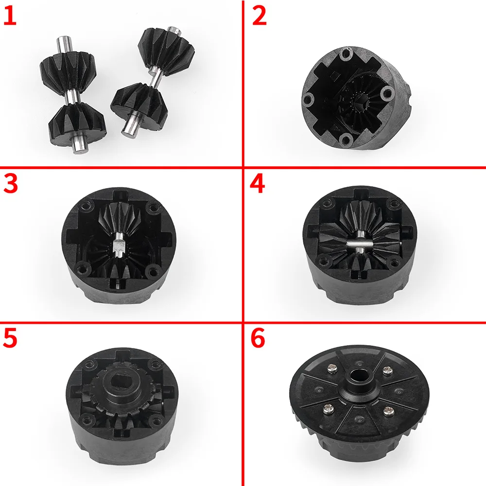 AXSPEED 39 + 15T เหล็กเกียร์ Differential เกียร์หลักชุดเกียร์สําหรับ 1/10 RC รถ TamiyaTT02 อะไหล่อัพเกรด