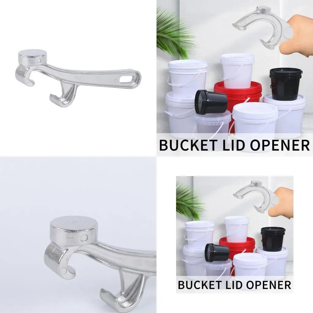 

R9UF Heavy Duty Metal Can Opener Wrench for Bucket Easy Use Home Industrial Setting
