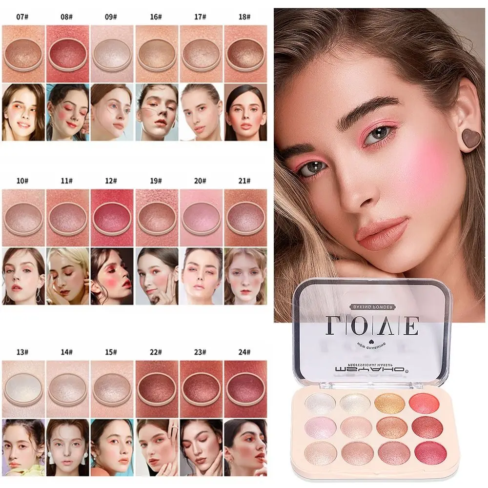 

12 Colors Eye Shadow Palette Long Lasting Vibrant Colors Makeup Palette Brightening Effect Shimmer Shiny Crystal Eyeshadow