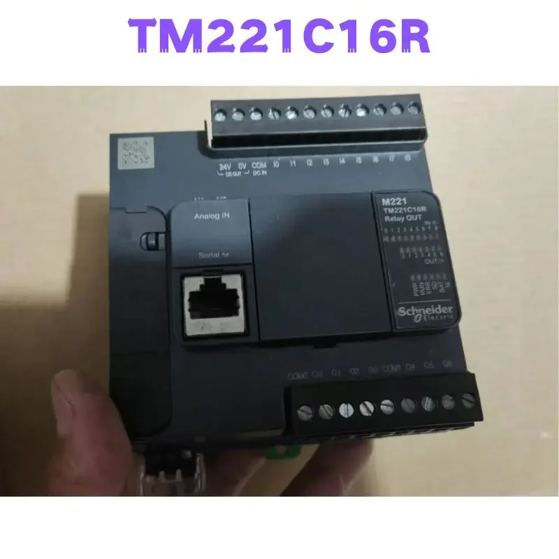 

Б/у TM221C16R PLC протестирован