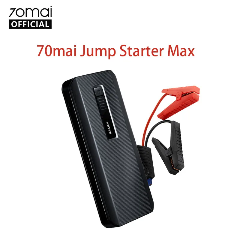 Novo 70mai jump starter max 18000mah 70mai carro jump starter 1000a power bank carro jumpstarter auto buster carro impulsionador de emergência