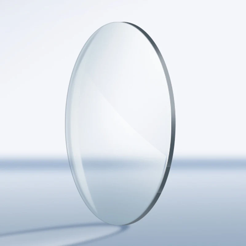 ZIROSAT Aspheric Tinted color MR-8 1.61index Super Tough Optical Glasses Prescription Lenses Strong Anti Reflective for Rimless