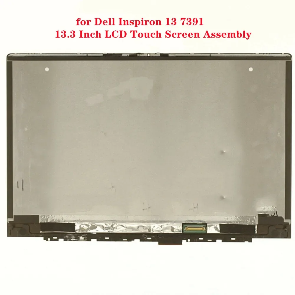 13.3 Inch for Dell Inspiron 13 7391 2-in-1 LCD Touch Screen Assembly FHD 1920x1080 UHD 3840x2160