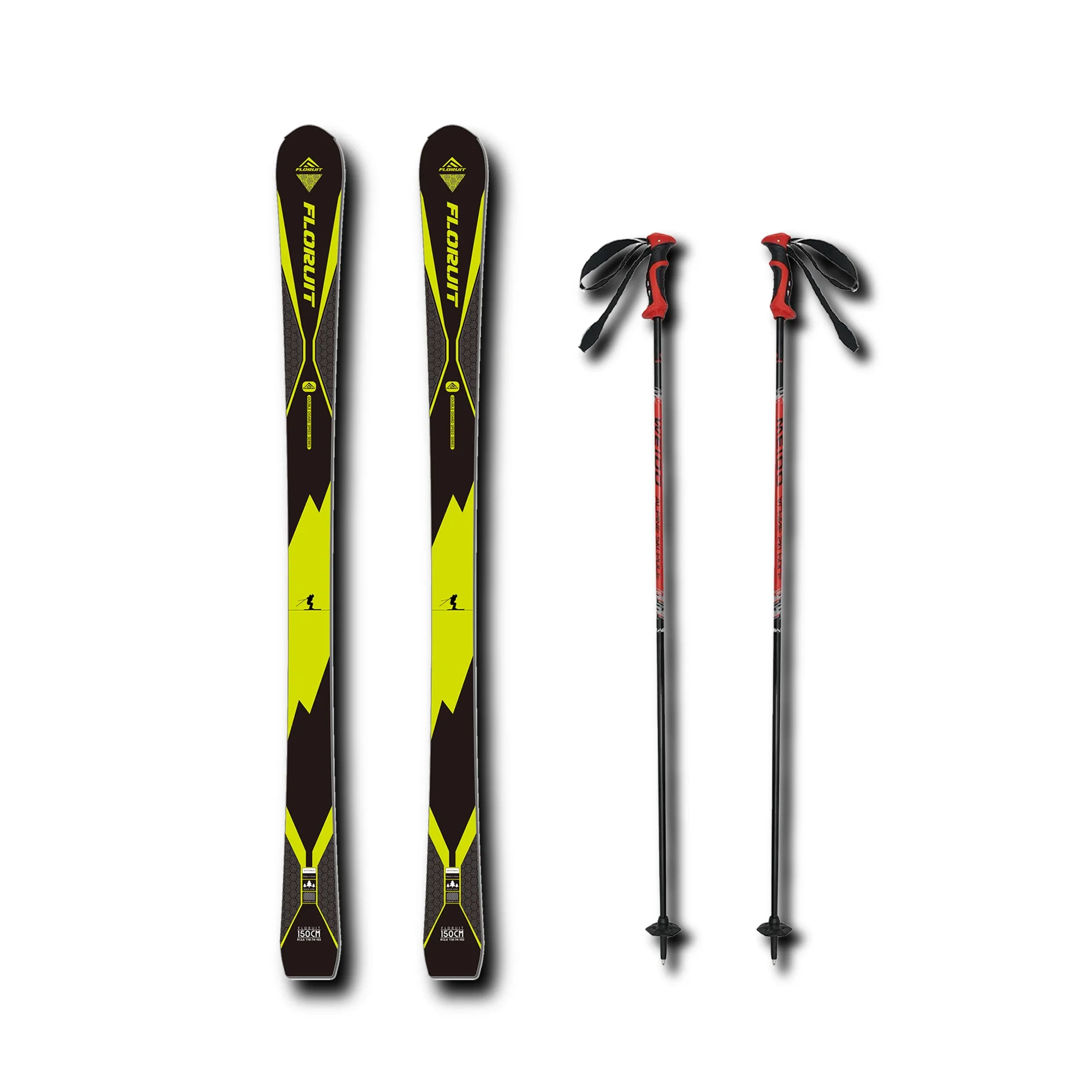 

Custom Winter Sports Alpine Ski All Mountain Twin Tips Ski For Adult And Kids