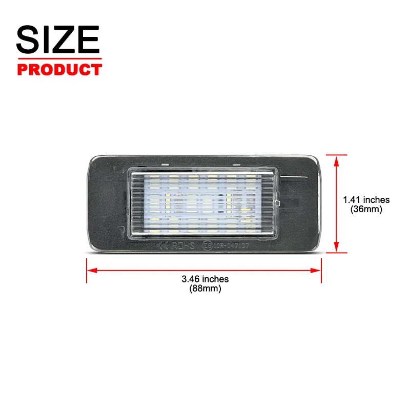 LEDナンバープレートライト,オペラスポーツTourer 2009-2015,zafira tourer c 2011-up,2個