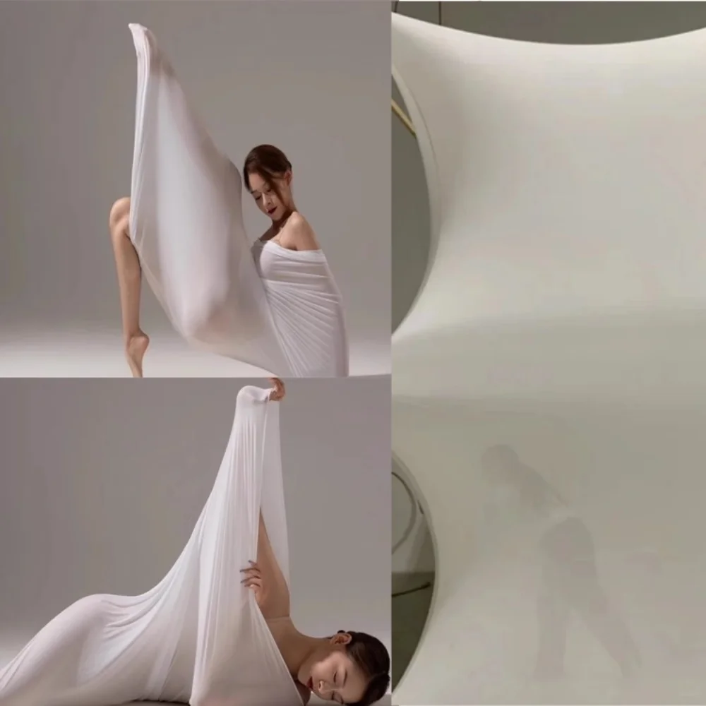 

Эластичная трикотажная ткань для сетчатой пряжи, перспективное устройство, танцевальная фотография, растяжка, выставочный реквизит, оптовая продажа, ткань для шитья своими руками