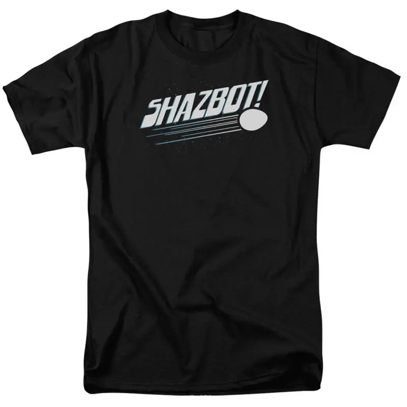 

Футболка Mork and Mindy Shazbot Egg, мужская лицензированная классическая телешоу, черная