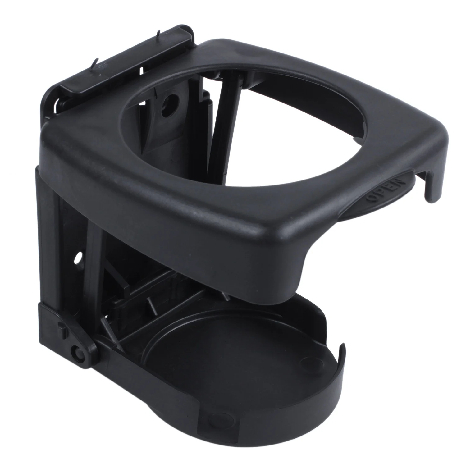 

Black Plastic Folding Car Truck Drink Cup Can Bottle Holder