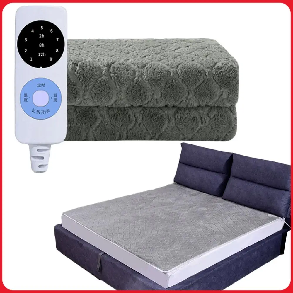 

Velvet Intelligent Blanket Double Single Heating Lap Blanket Portable Smart Electric Blanket Household Office Blanket