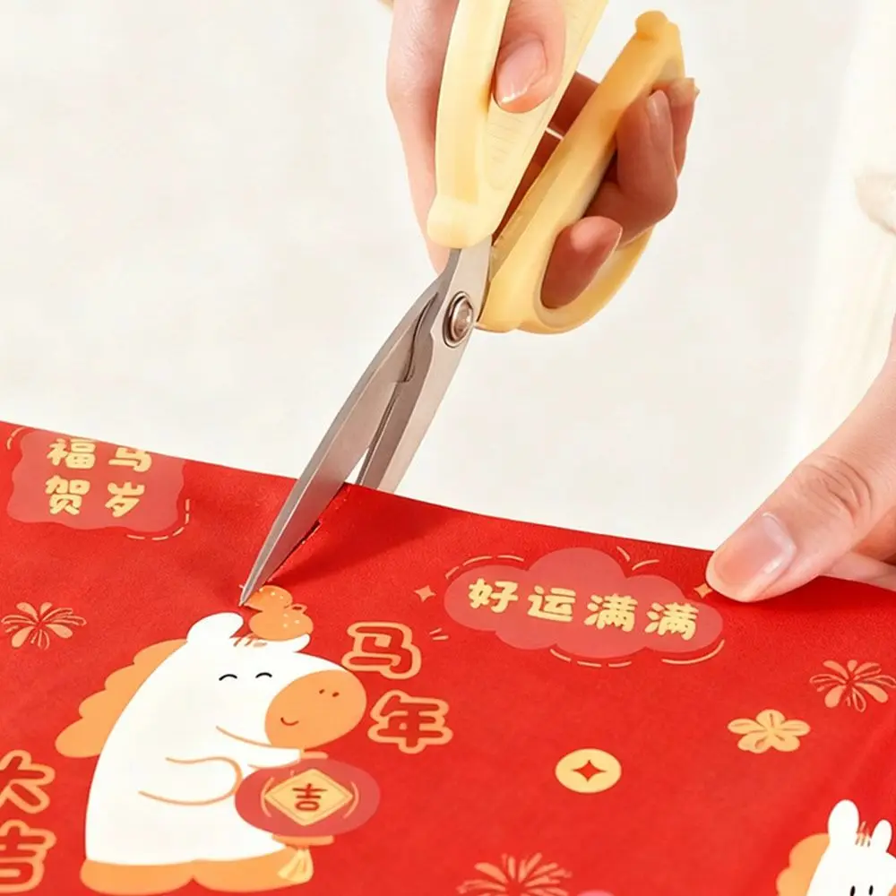 5pcs Disposable New Year Table Cloth Oil-proof Waterproof Horse Year Decoration Tablecloth Wash-Free Table Cover