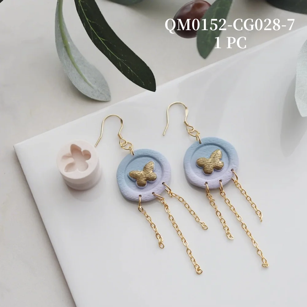 Basic Geometric Shaped Polymer Clay Cutters for DIY Earrings