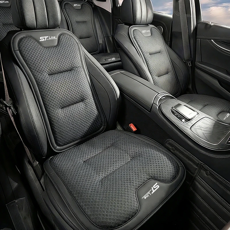 

Car Seat Cushion For Ford ST Line Kuga MK3 MK4 S Max Focus Puma Fiesta Rear Car Seat Cushion & Backrest Protector Cover