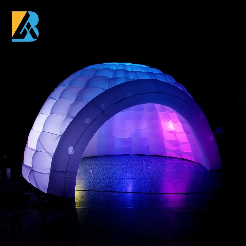 

Custom Built Illuminated Inflatable Party Dome for Corporate Event Planner Toys