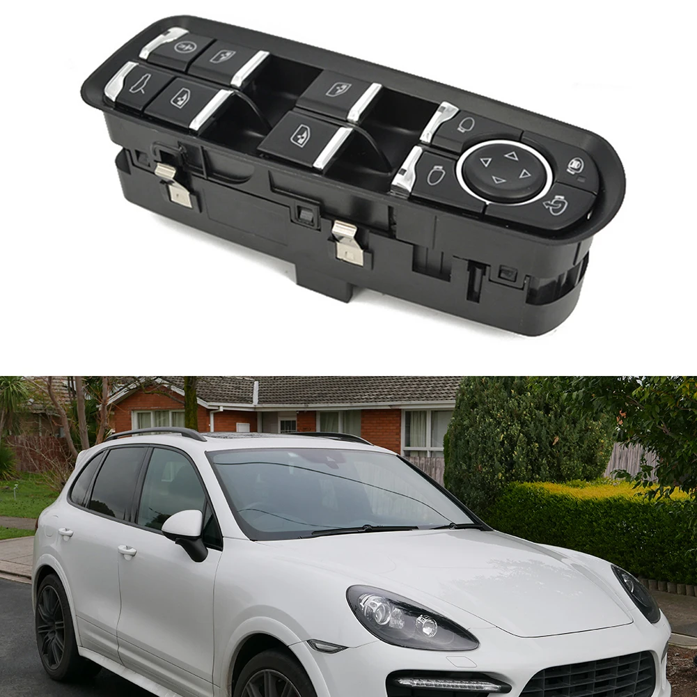 

For Cayenne For Porsche Switch Glass Lift Switch Garden Indoor Parts Power Replacements 25*15*3CM 7PP959858MDML