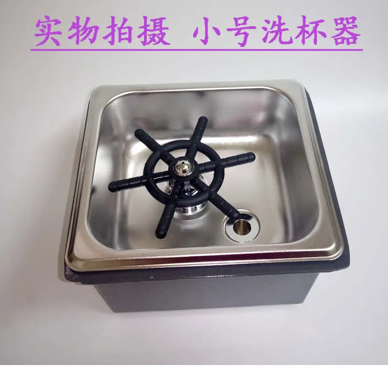 Coffee shop bar counter, cup washer, bathtub washer, sand ice maker, juicer, cleaner, bar counter matching flushing faucet