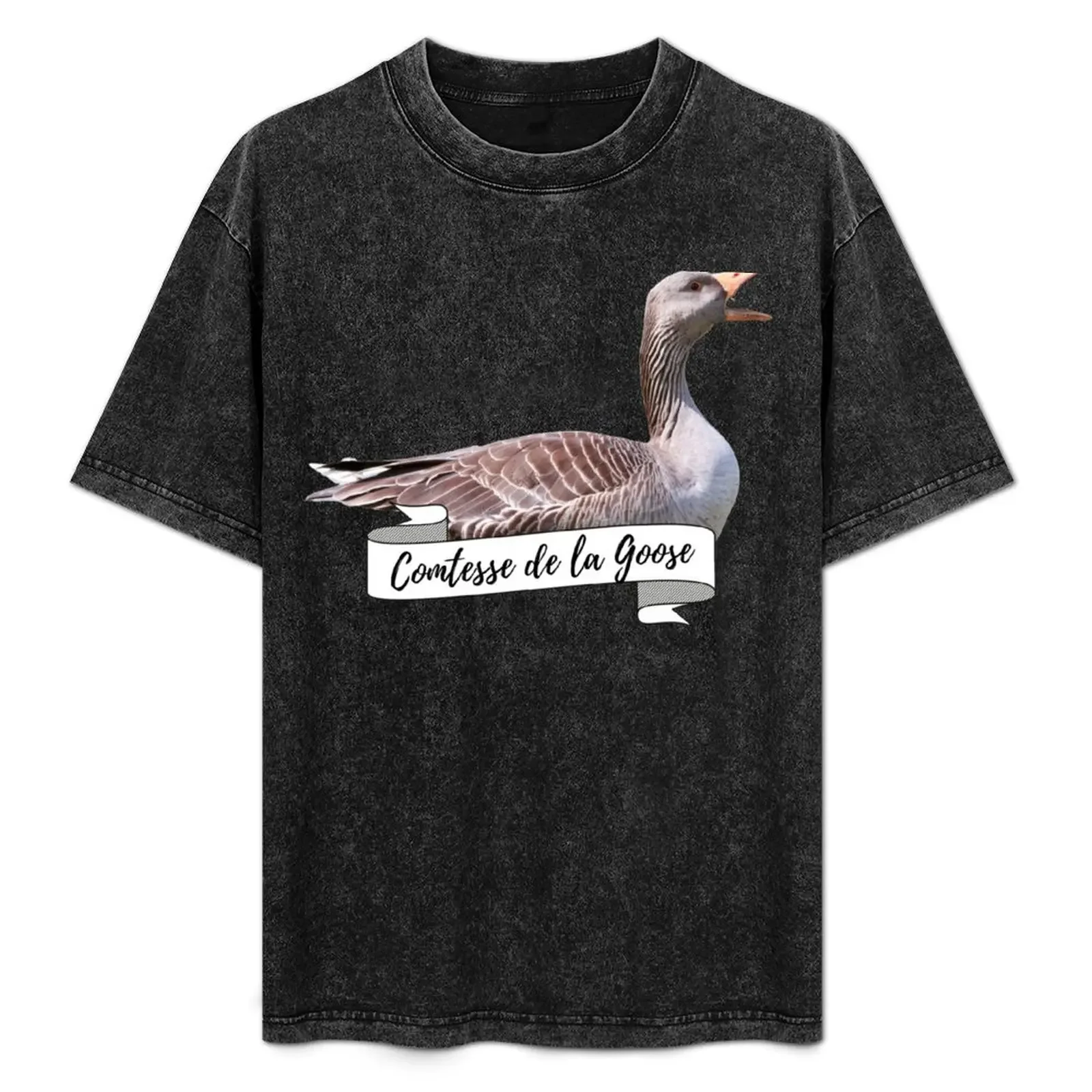 Royal Geese Comtesse De La Goose Funny Goose Lover Gift T-Shirt Blouse shirts graphic black t shirts for men