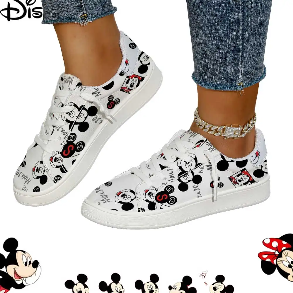 

Низкие кроссовки Disney Minnie Mouse Signature Symbol – удобные слипоны для женщин и девочек-подростков