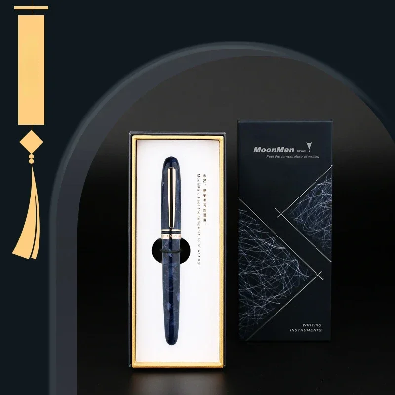 MAJOHN Craftsman M200 Resin Pen Imported From Germany, Adult Male and Female Student Writing Practice Pen Ink Pen Gift Box