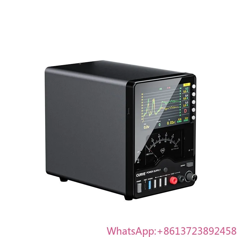 

TBK-218 Intelligent Control Curve DC Regulated Power Supply 30V 10A 300W Transformer with 4.3-inch IPS LCD Screen