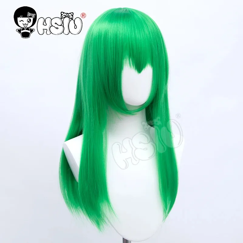 Cy「HSIU العلامة التجارية」 26 لون 60 سنتيمتر شعر طويل مستقيم وردي رمادي أبيض أرجواني أسود وردي الألياف شعر مستعار اصطناعي + شبكة شعر مستعار ماركة مجانية