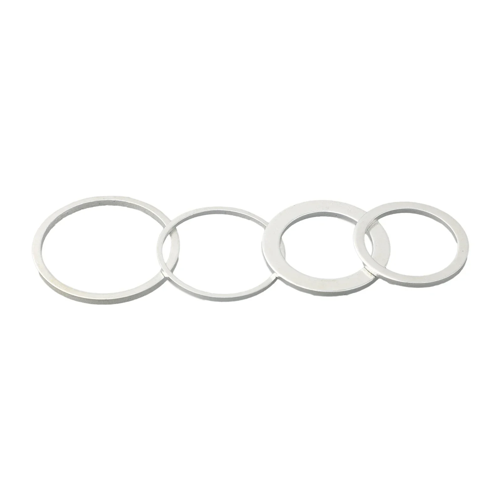 Circular Saw Ring Metal Reduction Ring Silver 4 Sizes 4Pcs Conversion Ring High Quality For Circular Saw Blade