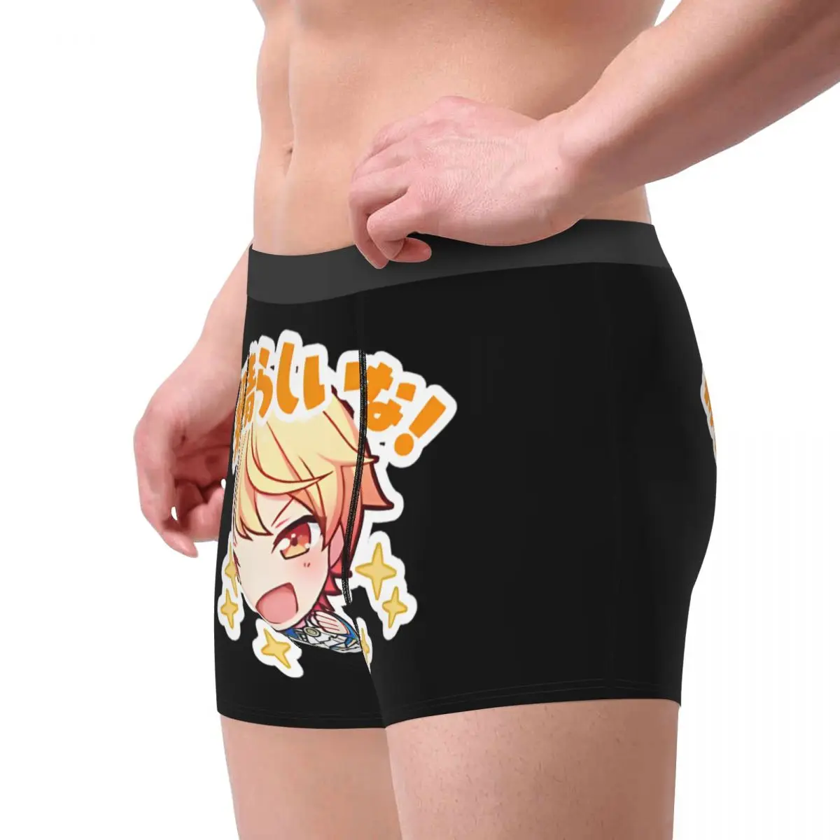 Novelty Boxer Project Sekai Anime Tsukasa Tenma Shorts Panties Men Underwear Soft Underpants for Male