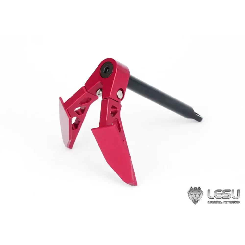 RC Auto In Metallo Pieghevole Verricello Terra Ancoraggio Strumento di Decorazione Per 1/10 RC Crawler Auto Axial SCX10 90046 TRX4 Tamiya MST Parti di Aggiornamento