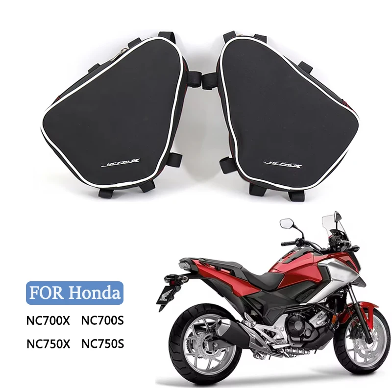 

Водонепроницаемая сумка на раму мотоцикла, сумки для размещения инструментов, дорожная седельная сумка для Honda NC700X NC700S NC750X NC750S NC700 750 X S