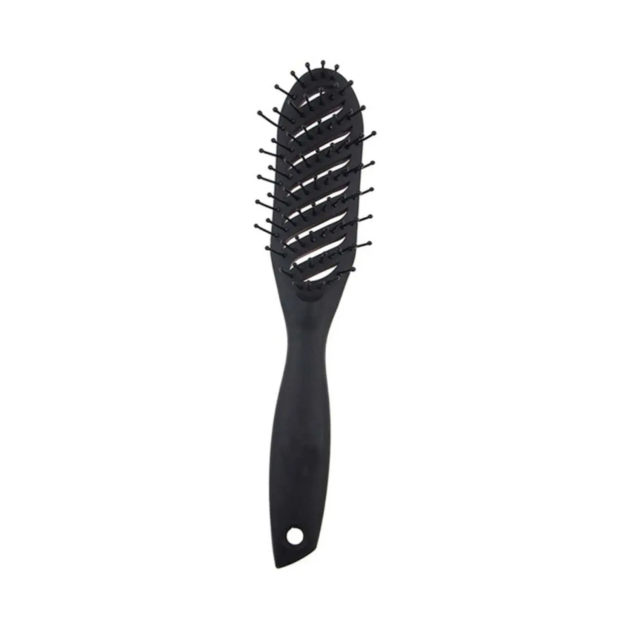 Anti-Slip Paddle Brush for Scalp Care, 9.25in Vented Design, Evenly Distributes Heat, Ideal for Thick & Tangled Hair