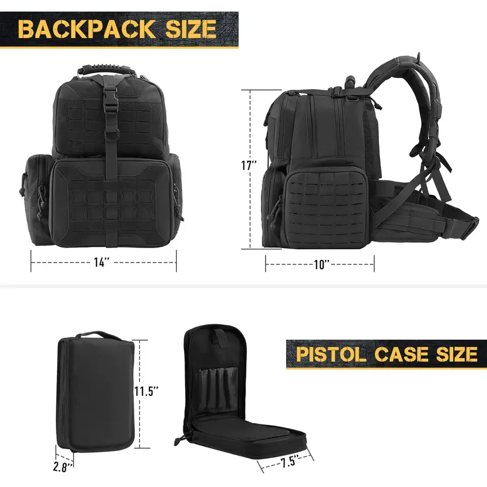 Camping Molle portée tactique sac à dos randonnée escalade étanche sac de chasse hommes salle de sport noir sac à dos