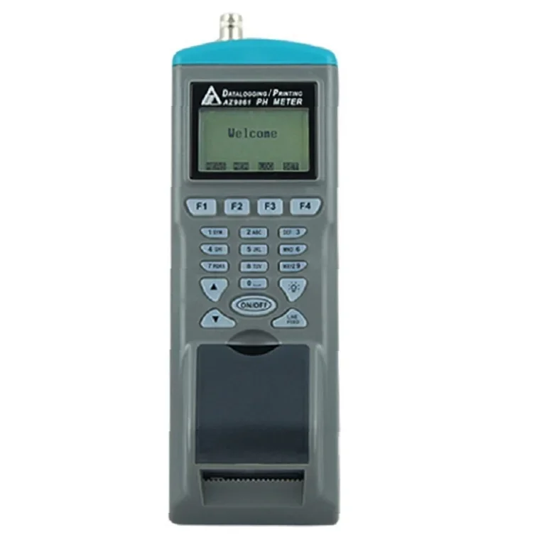 

2026 AZ9861 Digital pH & mV Meter Water Quality Data Logger with Printer 0.00~14.00PH -999.9~999.9 mV