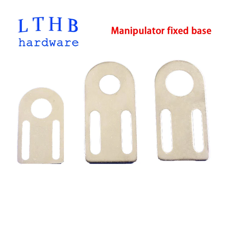 Manipulator Fitting Pneumatic Suction Cup Installation Base Gripper Clamp Bracket Fittings for Aluminum Strip Hardware Adapter