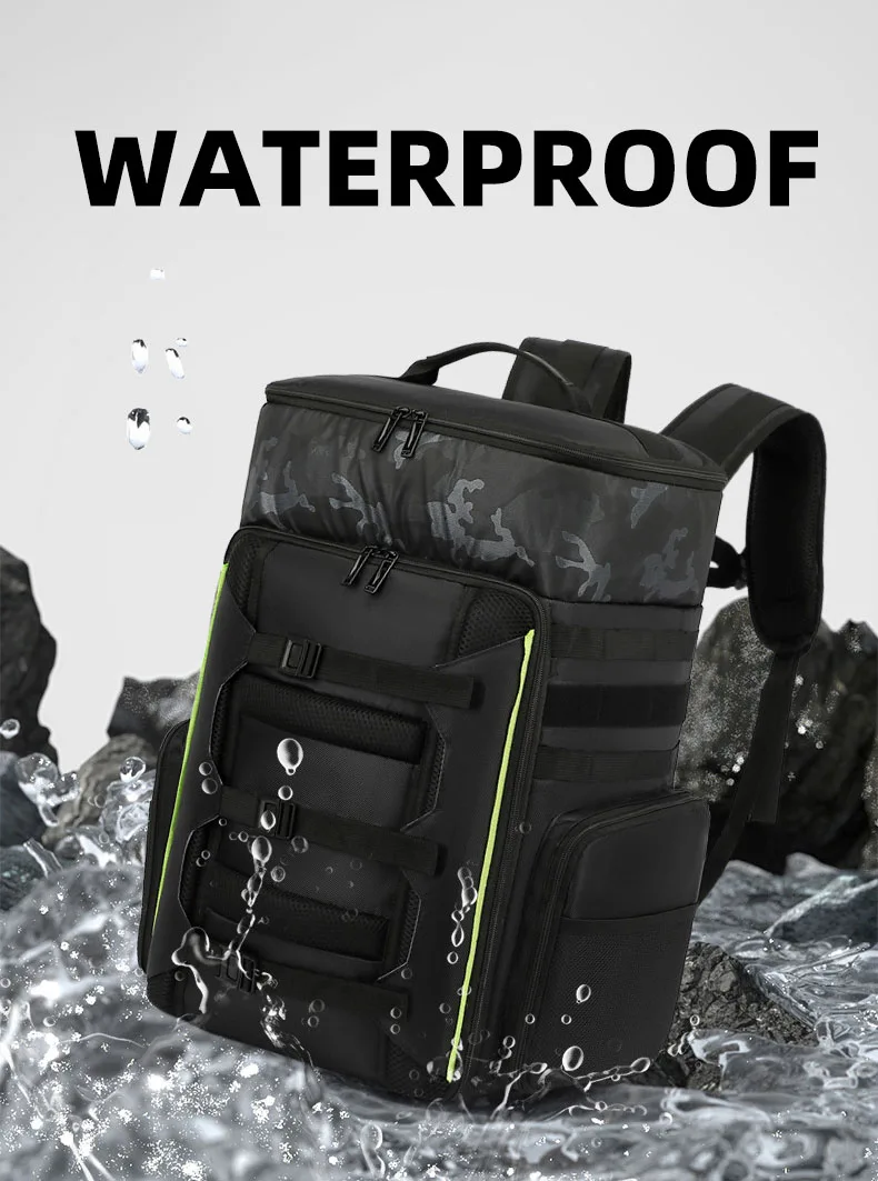 UAV-Drohnen-Kletterrucksack Großer Fotografie-Kamera-Sport-Outdoor-Rucksack Trocken-Nass-Trennung Tragbarer Business-Laptop-Gepäckrucksack – Detail 18