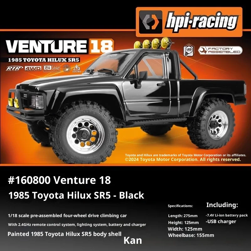 

1/18 RC Car 4WD Dual Speed Electric Off-road Rock Crawler Climbing RTR Truck HILUX Sim Scale Toy Gift Boys Kids High Speed Hobby